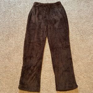 Charlotte Russe Brown Fur Pants